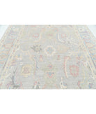 Oushak 8' 6" X 10' 3" Hand-Knotted Wool Rug 8' 6" X 10' 3" (259 X 312) / Grey / Blue