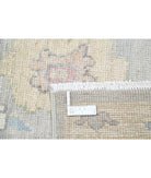 Oushak 8' 6" X 10' 3" Hand-Knotted Wool Rug 8' 6" X 10' 3" (259 X 312) / Grey / Blue