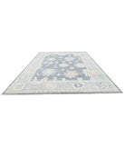 Oushak 10' 2" X 13' 10" Hand-Knotted Wool Rug 10' 2" X 13' 10" (310 X 422) / Grey / Silver