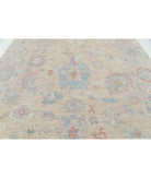 Oushak 8' 11" X 11' 9" Hand-Knotted Wool Rug 8' 11" X 11' 9" (272 X 358) / Taupe / Tan