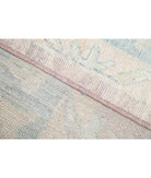 Oushak 9' 3" X 11' 10" Hand-Knotted Wool Rug 9' 3" X 11' 10" (282 X 361) / Pink / Blue