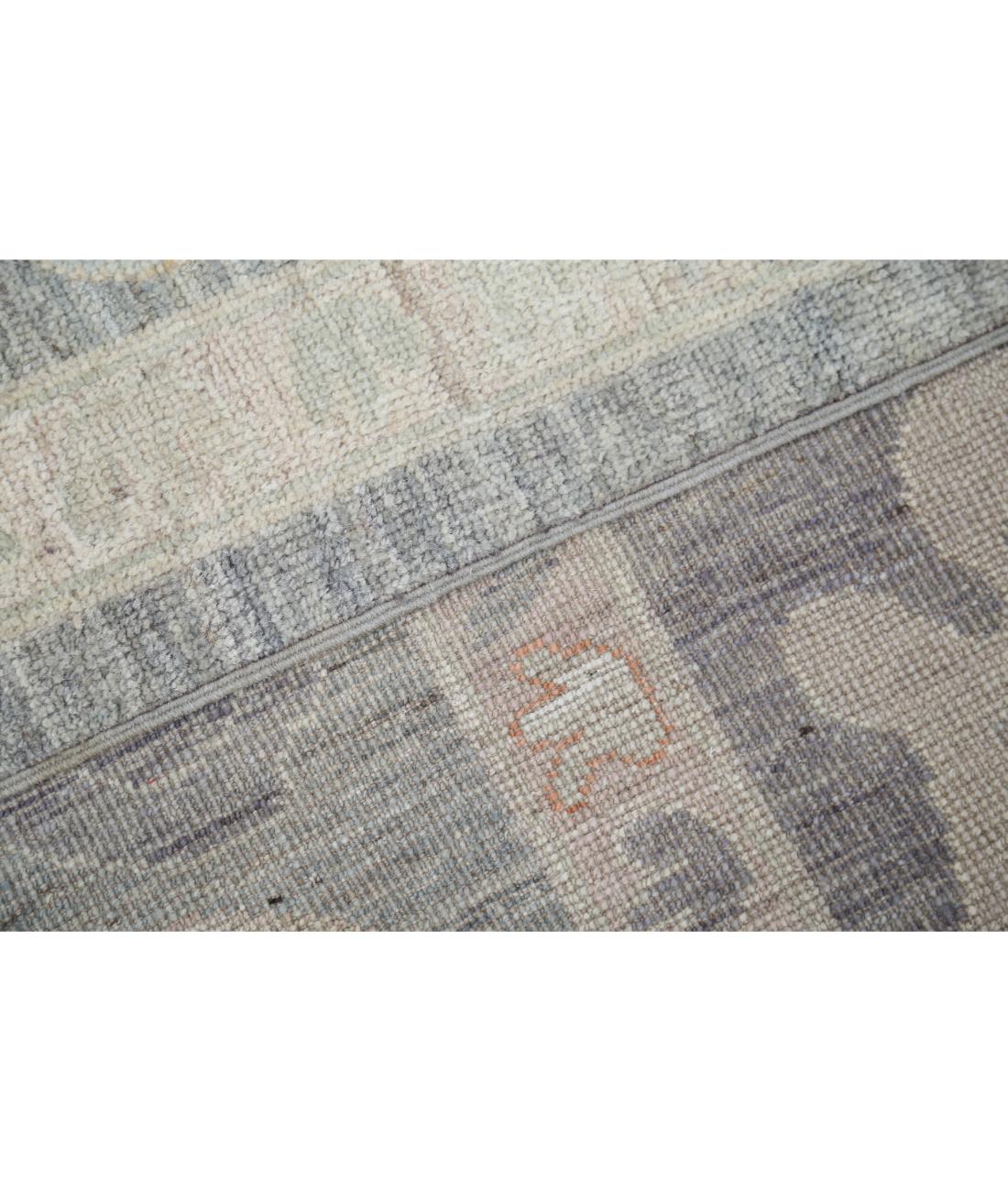 Oushak 10' 2" X 13' 6" Hand-Knotted Wool Rug 10' 2" X 13' 6" (310 X 411) / Grey / Green