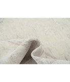 Oushak 7' 11" X 9' 3" Hand-Knotted Wool Rug 7' 11" X 9' 3" (241 X 282) / Taupe / Ivory