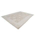 Oushak 9' 2" X 12' 10" Hand-Knotted Wool Rug 9' 2" X 12' 10" (279 X 391) / Taupe / Ivory