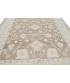 Oushak 9' 2" X 12' 10" Hand-Knotted Wool Rug 9' 2" X 12' 10" (279 X 391) / Taupe / Ivory