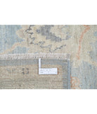 Oushak 5' 2" X 15' 11" Hand-Knotted Wool Rug 5' 2" X 15' 11" (157 X 485) / Blue / Silver