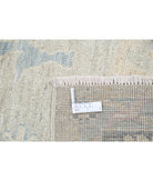 Oushak 8' 5" X 9' 11" Hand-Knotted Wool Rug 8' 5" X 9' 11" (257 X 302) / Silver / Grey