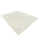 Oushak 8' 1" X 10' 0" Hand-Knotted Wool Rug 8' 1" X 10' 0" (246 X 305) / Taupe / Ivory