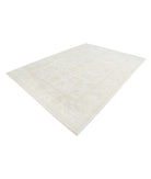 Oushak 8' 10" X 11' 9" Hand-Knotted Wool Rug 8' 10" X 11' 9" (269 X 358) / Taupe / Ivory