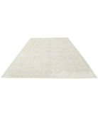 Oushak 8' 10" X 11' 9" Hand-Knotted Wool Rug 8' 10" X 11' 9" (269 X 358) / Taupe / Ivory