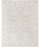 Oushak 7' 10" X 10' 0" Hand-Knotted Wool Rug 7' 10" X 10' 0" (239 X 305) / Grey / Ivory