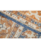 Oushak 8' 1" X 10' 3" Hand-Knotted Wool Rug 8' 1" X 10' 3" (246 X 312) / Blue / Orange