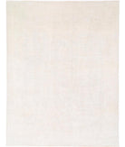 Oushak 10' 1" X 13' 4" Hand-Knotted Wool Rug 10' 1" X 13' 4" (307 X 406) / Ivory / Ivory