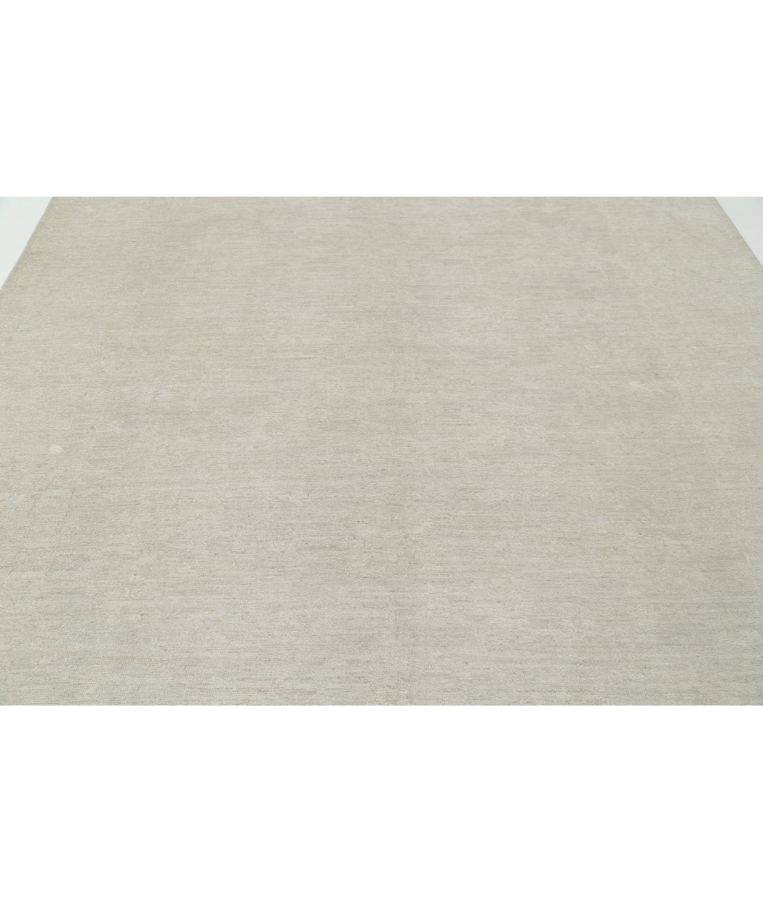 Oushak 8' 0" X 10' 2" Hand-Knotted Wool Rug 8' 0" X 10' 2" (244 X 310) / Ivory / Ivory