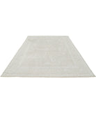 Oushak 8' 0" X 10' 1" Hand-Knotted Wool Rug 8' 0" X 10' 1" (244 X 307) / Taupe / Ivory