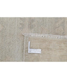 Oushak 6' 5" X 9' 6" Hand-Knotted Wool Rug 6' 5" X 9' 6" (196 X 290) / Silver / Ivory