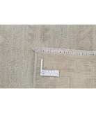 Oushak 6' 5" X 9' 6" Hand-Knotted Wool Rug 6' 5" X 9' 6" (196 X 290) / Silver / Ivory