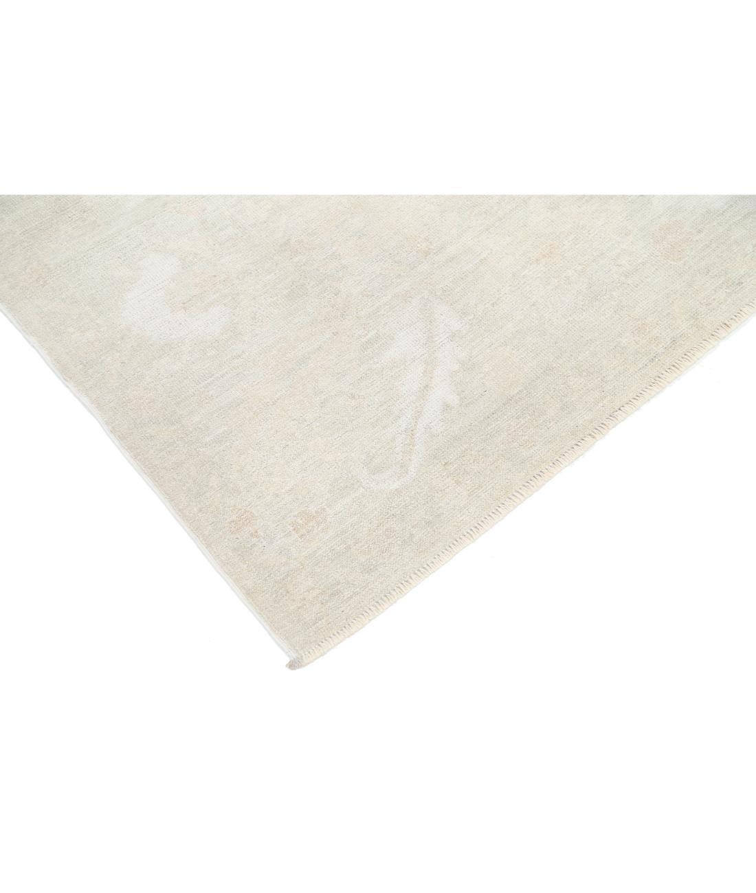 Oushak 8' 3" X 10' 0" Hand-Knotted Wool Rug 8' 3" X 10' 0" (251 X 305) / Silver / Ivory