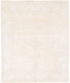 Oushak 8' 3" X 10' 0" Hand-Knotted Wool Rug 8' 3" X 10' 0" (251 X 305) / Silver / Ivory