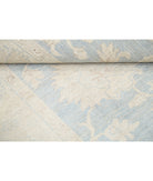 Oushak 8' 9" X 11' 8" Hand-Knotted Wool Rug 8' 9" X 11' 8" (267 X 356) / Blue / Ivory