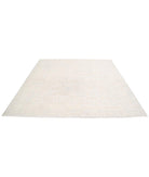 Oushak 7' 7" X 7' 10" Hand-Knotted Wool Rug 7' 7" X 7' 10" (231 X 239) / Silver / Ivory