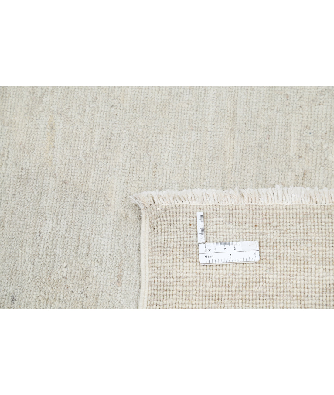 Oushak 8' 9" X 11' 1" Hand-Knotted Wool Rug 8' 9" X 11' 1" (267 X 338) / Ivory / Ivory