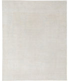 Oushak 8' 9" X 11' 1" Hand-Knotted Wool Rug 8' 9" X 11' 1" (267 X 338) / Ivory / Ivory