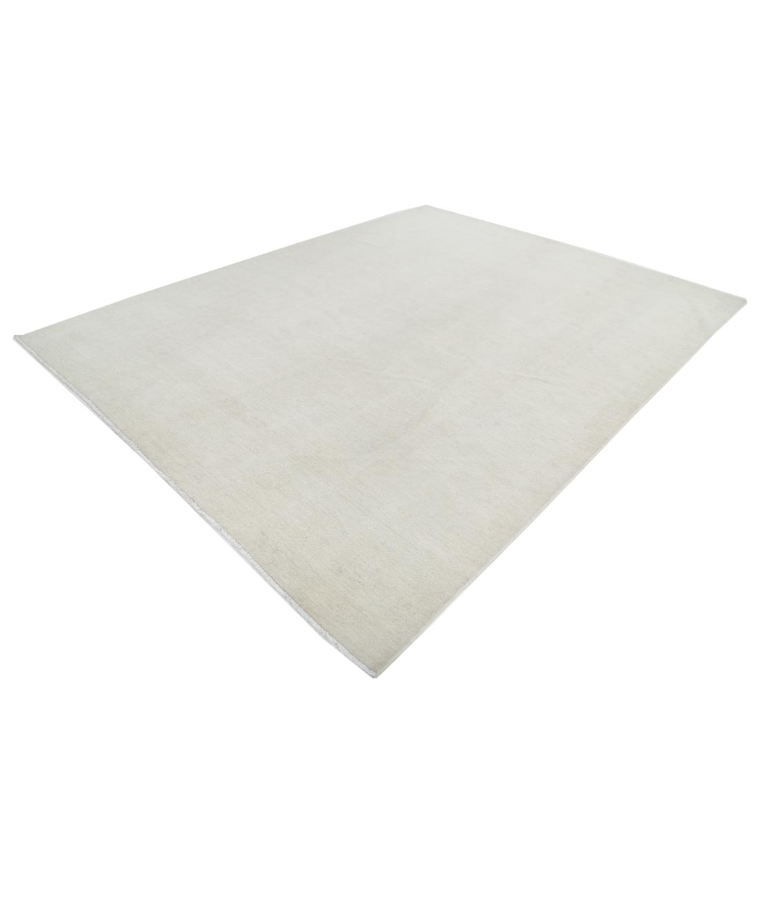 Oushak 9' 2" X 11' 9" Hand-Knotted Wool Rug 9' 2" X 11' 9" (279 X 358) / Ivory / Ivory