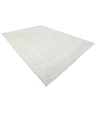 Oushak 10' 2" X 14' 1" Hand-Knotted Wool Rug 10' 2" X 14' 1" (310 X 429) / Taupe / Ivory