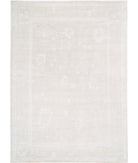 Oushak 10' 2" X 14' 1" Hand-Knotted Wool Rug 10' 2" X 14' 1" (310 X 429) / Taupe / Ivory