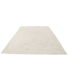 Oushak 9' 0" X 12' 7" Hand-Knotted Wool Rug 9' 0" X 12' 7" (274 X 384) / Ivory / Taupe