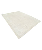 Oushak 8' 8" X 11' 1" Hand-Knotted Wool Rug 8' 8" X 11' 1" (264 X 338) / Taupe / Ivory