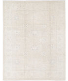 Oushak 8' 8" X 11' 1" Hand-Knotted Wool Rug 8' 8" X 11' 1" (264 X 338) / Taupe / Ivory