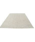 Oushak 8' 2" X 9' 10" Hand-Knotted Wool Rug 8' 2" X 9' 10" (249 X 300) / Taupe / Blue