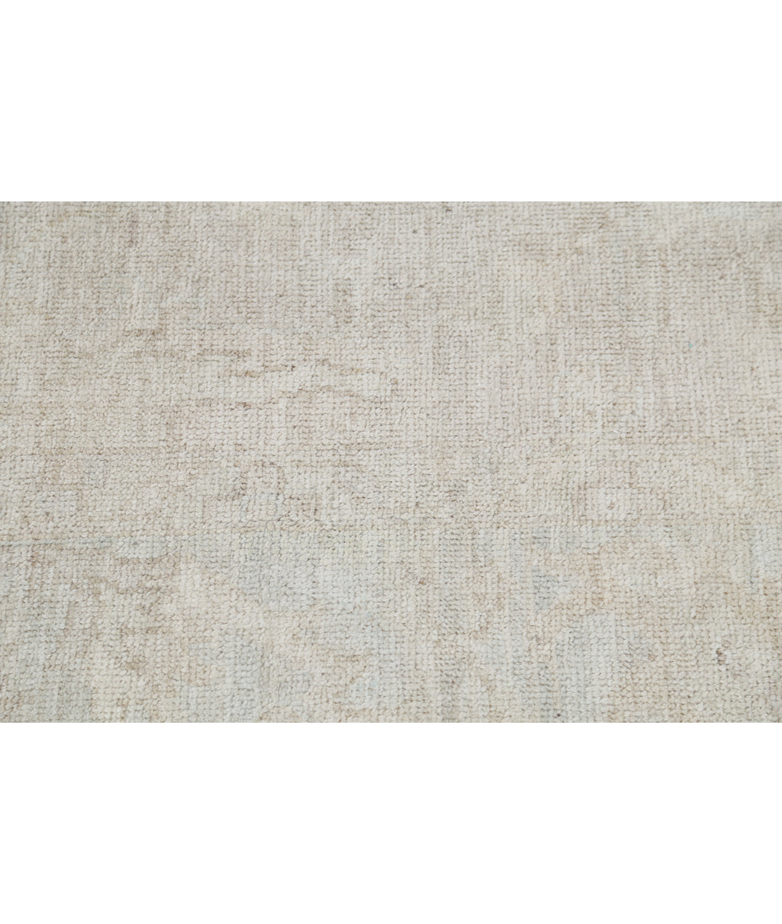 Oushak 8' 2" X 9' 10" Hand-Knotted Wool Rug 8' 2" X 9' 10" (249 X 300) / Taupe / Blue