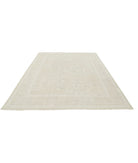 Oushak 7' 10" X 9' 8" Hand-Knotted Wool Rug 7' 10" X 9' 8" (239 X 295) / Beige / Beige