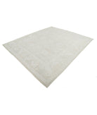 Oushak 8' 5" X 9' 10" Hand-Knotted Wool Rug 8' 5" X 9' 10" (257 X 300) / Beige / Beige