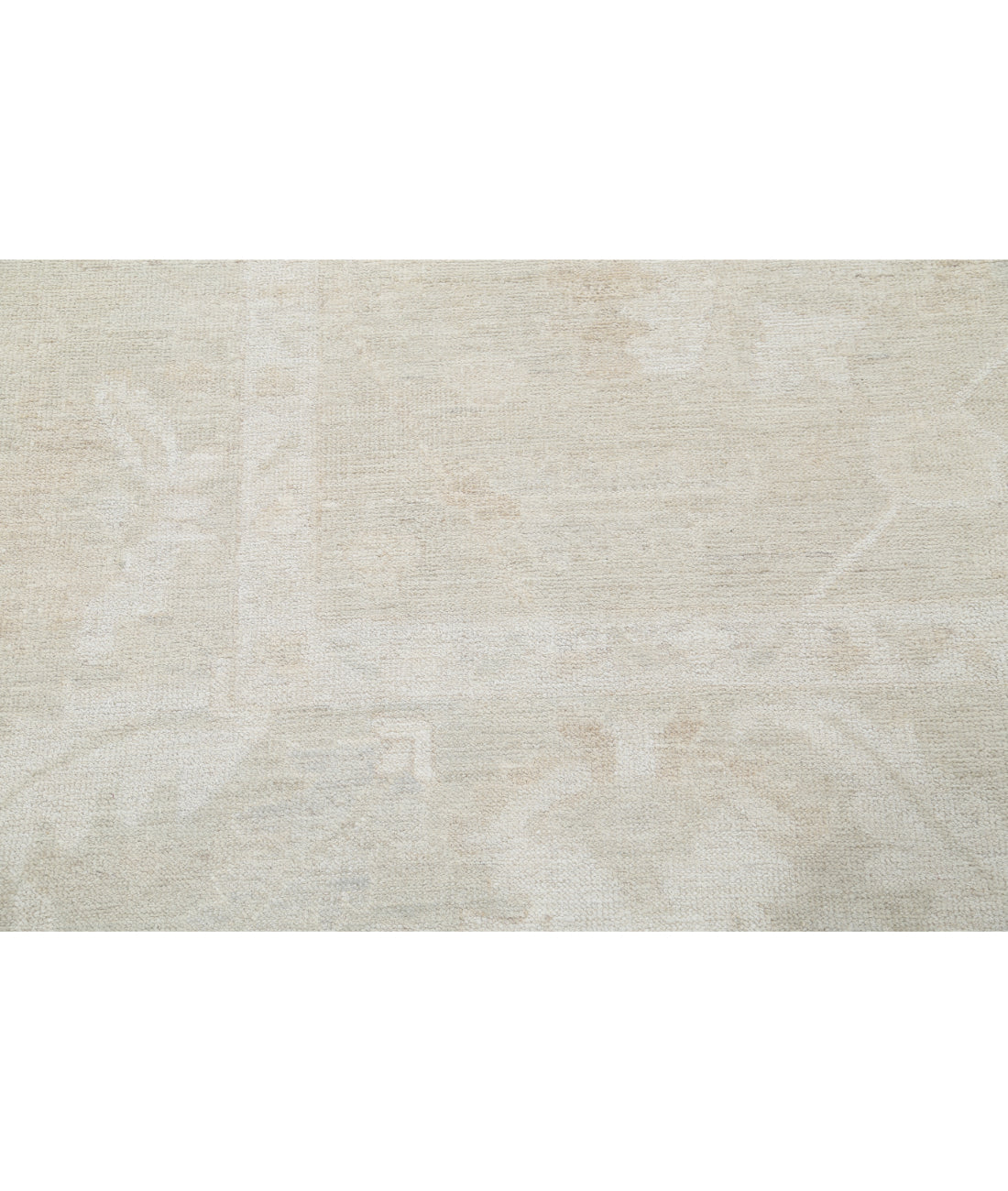 Oushak 8' 5" X 9' 10" Hand-Knotted Wool Rug 8' 5" X 9' 10" (257 X 300) / Beige / Beige