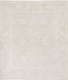 Oushak 8' 5" X 9' 10" Hand-Knotted Wool Rug 8' 5" X 9' 10" (257 X 300) / Beige / Beige