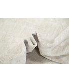 Hand Knotted Oushak Wool Rug 8' 5" X 9' 11" 8' 5" X 9' 11" (257 X 302) / Taupe / Ivory