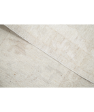 Hand Knotted Oushak Wool Rug 8' 5" X 9' 11" 8' 5" X 9' 11" (257 X 302) / Taupe / Ivory