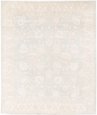 Hand Knotted Oushak Wool Rug 8' 1" X 9' 8" 8' 1" X 9' 8" (246 X 295) / Taupe / Ivory