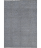 Hand Knotted Overdye Wool Rug 8' 7" X 12' 8" 8' 7" X 12' 8" (262 X 386) / Grey / Grey