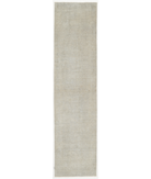 Hand Knotted Overdye Wool Rug 2' 9" X 11' 11" 2' 9" X 11' 11" (84 X 363) / Grey / Grey