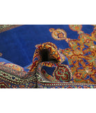 Tabriz 6' 1" X 9' 0" Hand-Knotted Wool Rug 6' 1" X 9' 0" (185 X 274) / Blue / Red