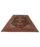 Vintage 7'11'' X 11'10'' Hand-Knotted Wool Rug 7'11'' x 11'10'' (238 X 355) / Blue / Red