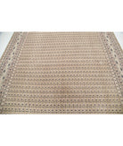 Mir-Saraband 7'11'' X 8'9'' Hand-Knotted Wool Rug 7'11'' x 8'9'' (238 X 263) / Green / Ivory