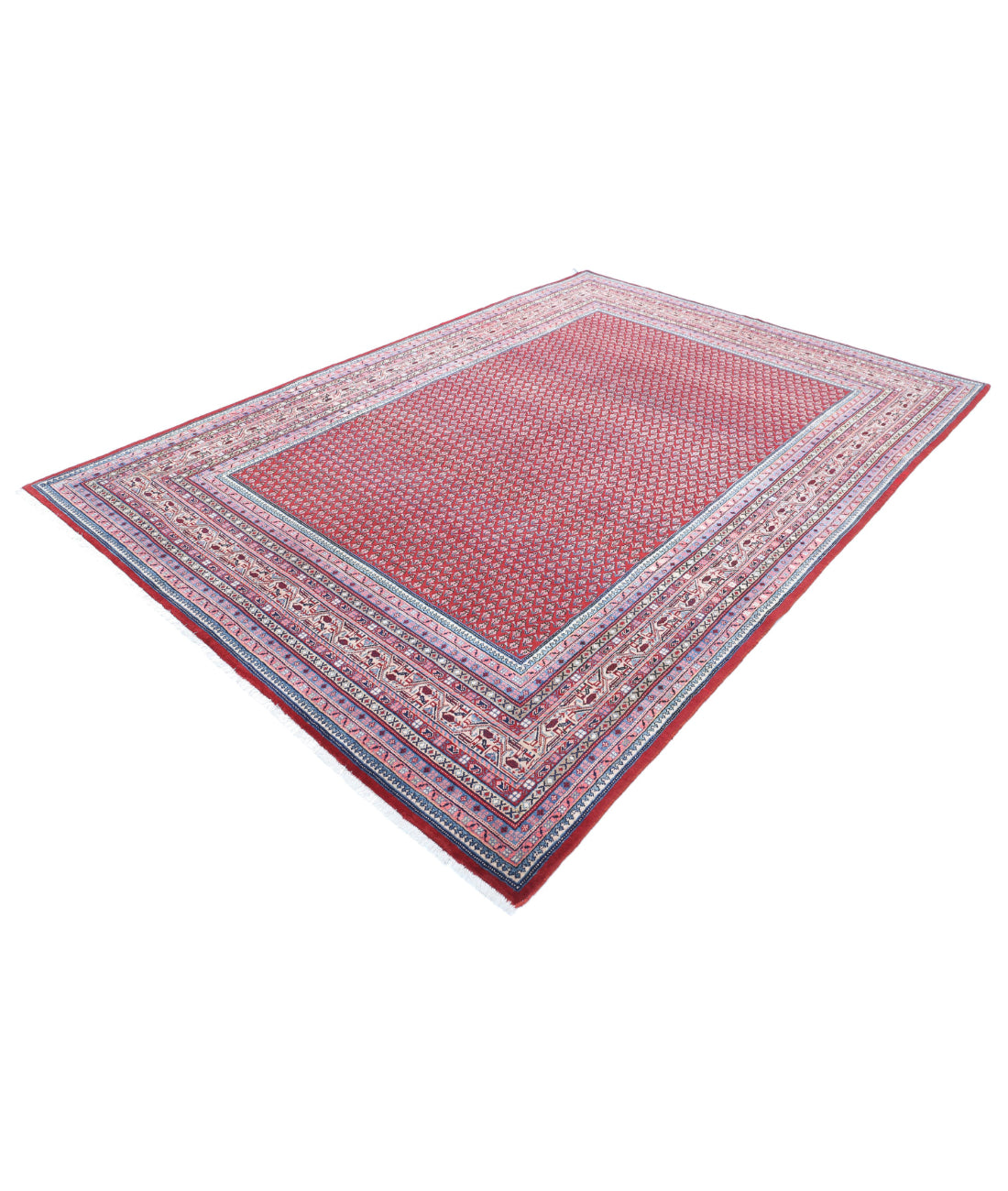 Mir-Saraband 6'10'' X 10'2'' Hand-Knotted Wool Rug 6'10'' x 10'2'' (205 X 305) / Red / Multi