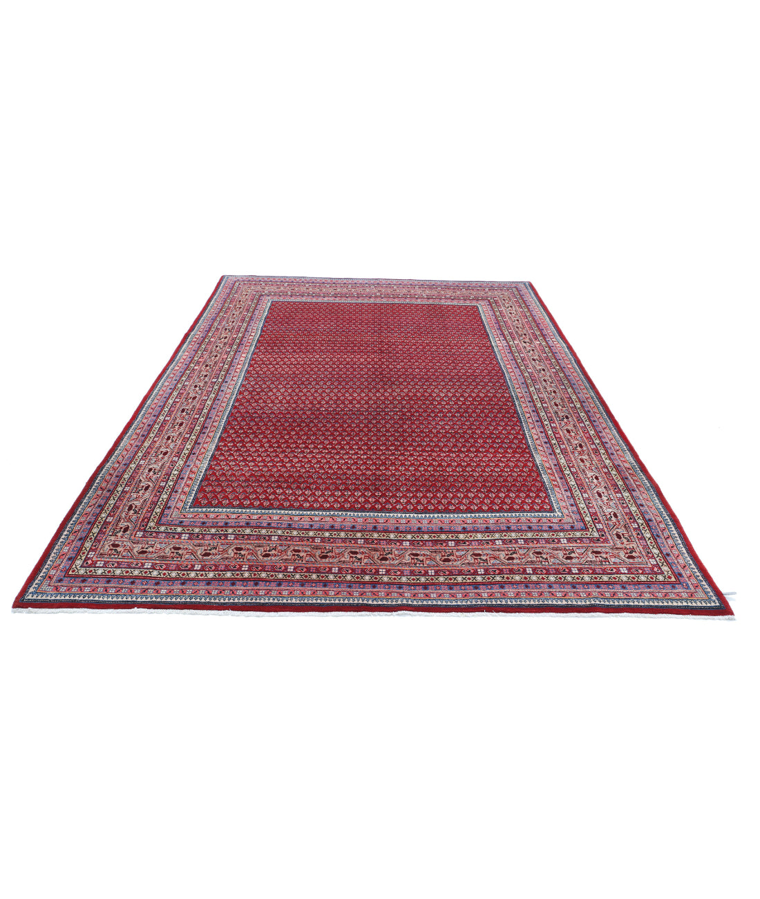 Mir-Saraband 6'10'' X 10'2'' Hand-Knotted Wool Rug 6'10'' x 10'2'' (205 X 305) / Red / Multi