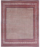Mir-Saraband 7'9'' X 9'11'' Hand-Knotted Wool Rug 7'9'' x 9'11'' (233 X 298) / Ivory / Multi